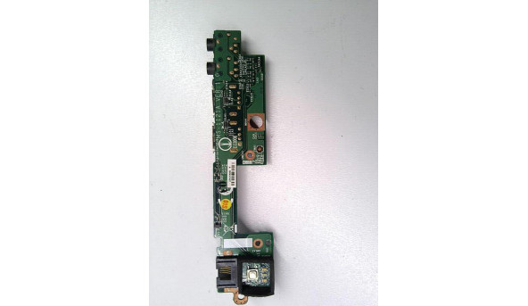 Додаткова плата, Ethernet роз'єм, USB та аудіо роз'єм для ноутбука Medion Akoya Mini E1312, MS-1121A VER 1.0, Б/В - 316251