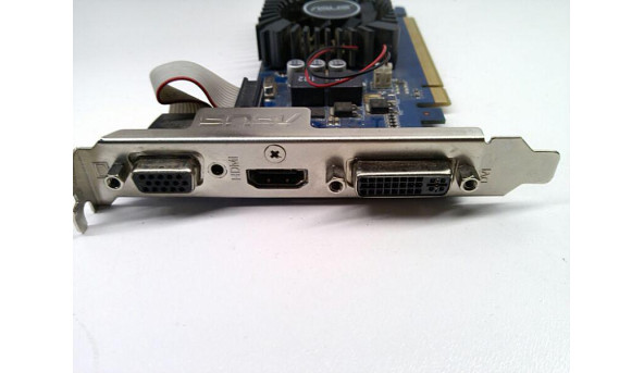 Відеокарта Asus GeForce 210 210-1GD3-L, 1024 Мб, GDDR3, 1200 МГц, 64 бит, DVI, HDMI, VGA, Б/В