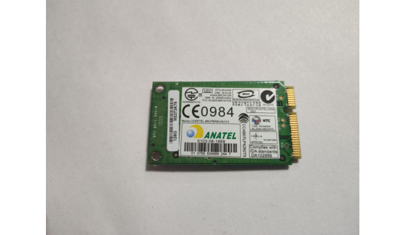 Адаптер WiFi знятий з ноутбука Dell ALIENWARE M17X R2, P01E, 17", LATITUDE E6400, CN-0M960G, Б/У - 316329
