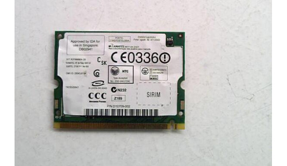 Адаптер WI-FI, INTEL PRO / WIFI 2200BG, TA: C88305-005, Б/В. - 316364