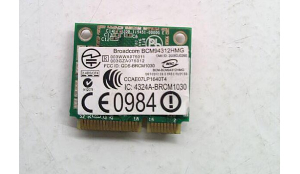 Адаптер WI-FI, знятий з ноутбука, Dell Inspiron 1564, CN-0FR016, Б/В. - 316366