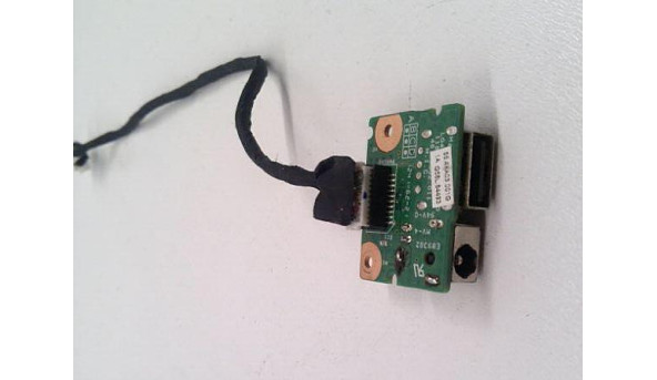 Роз'єм живлення та USB порт для ноутбука Lenovo G580, 55.4xa03.001, Б/В. - 316397