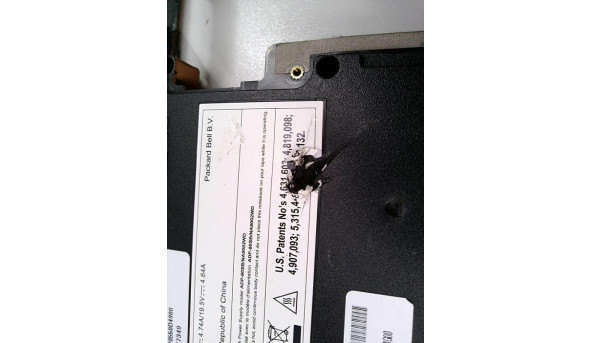 Нижня частина корпуса для ноутбука Packard Bell EasyNote ML65 Kamet GM, 36PB5BCPB00, Б/В. - 316414