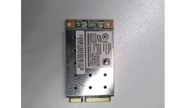 Адаптер WI-FI, знятий з ноутбука Toshiba Satellite A200-1TJ, K000052570, Б/В.