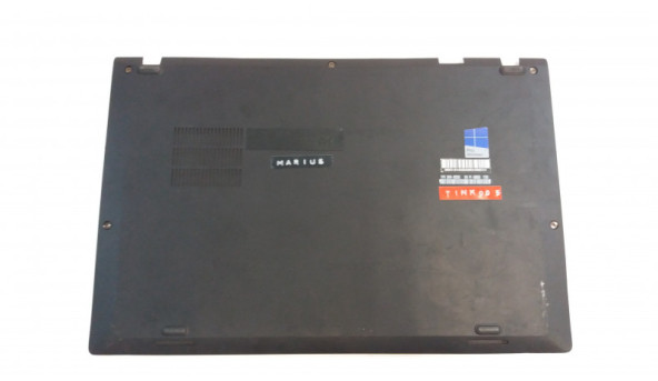 Нижня частина корпуса для Lenovo ThinkPad X1 carbon Gen 5, SM10K80802, Б/В. Всі кріплення цілі. Без пошкоджень.