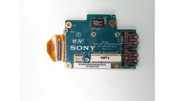 Плата з роз'ємами USB для ноутбука Sony Vaio PCG-5N2M, 1P-1084104-6011, Б/В