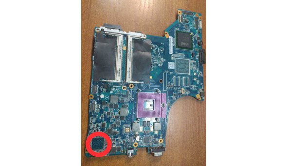 Материнська плата для ноутбука Sony Vaio PCG-5N2M, 1P-0084100-A011, Rev 1.1, Б/В