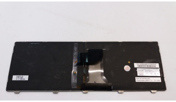 Клавіатура для ноутбука Dell Inspiron 15z, 15z-5523, nsk-l80bw, 9z.n8tbw.00g, 04h5p7, Б/В, Протестована, робоча. В хорошому стані, без пошкоджень. - 316688