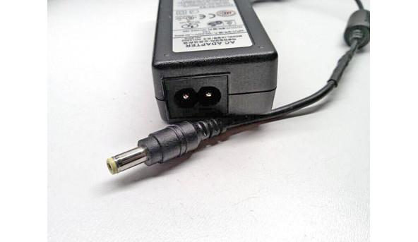 Зарядка, аналог, сумісність: для ноутбука Samsung, ad-6019r, 60W, 19V, 3.16A, 100-240V, 50-60Hz, Не оригінал - 316689