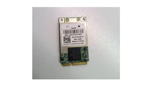Адаптер WI-FI, знятий з ноутбука Dell Latitude D630, CN-0JC977, Б/В.