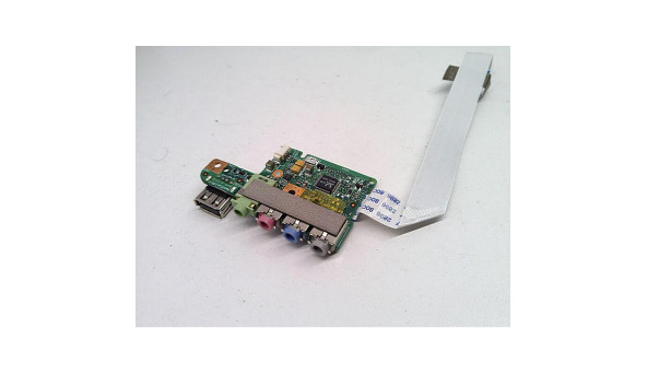 Додаткова плата з аудіо роз'ємами та USB портом для ноутбука MSI EX630, MS-1671C, Б/В.