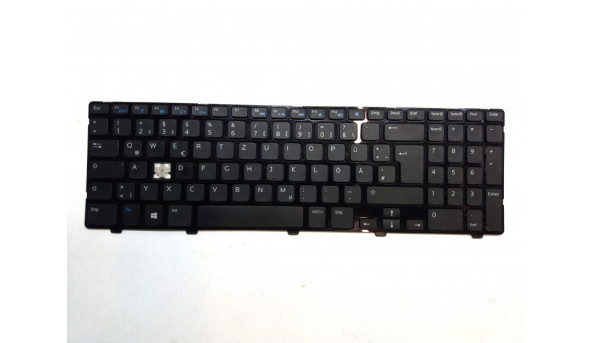 Клавіатура для DELL Vostro 2521, Inspiron 15V, 15VR, 1316, 3521, NSK-LA00R, 04DFCJ, 0M6W72, PK130SZ2A11, NSK-LA0SC, Б/В, Протестована, робоча, не вистачає однієї клавіши.