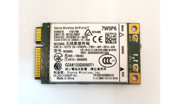 3G-4G Модем для ноутбука Dell Latitude E6440 dw5570 Б/У