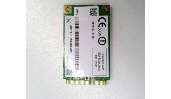 Адаптер WI-FI, знятий з ноутбука Dell Inspiron XPS M1530, 15.4", PP28L, CN-0UT121, Б/В - 316913