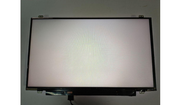Матриця Samsung, LTN140AT31, 14.0'', LED, HD 1366x768, 30-pin, Slim, б/в, Має засвіти помітні на всіх кольорах, сніжить зображення, бігають полоски вертикальні, є потертості від клавіатури - 317033