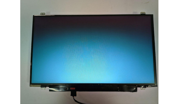 Матриця Samsung, LTN140AT31, 14.0'', LED, HD 1366x768, 30-pin, Slim, б/в, Має засвіти помітні на всіх кольорах, сніжить зображення, бігають полоски вертикальні, є потертості від клавіатури - 317033