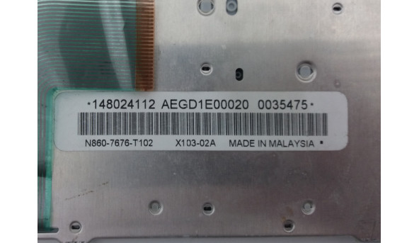 Клавиатура для ноутбука Sony Vaio CR21S 14.1" AEGD1E00020 Б/У - 317127