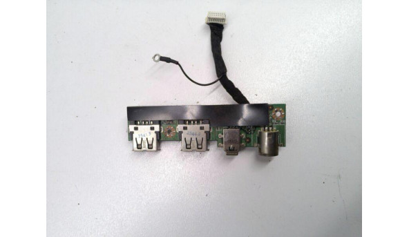 Додаткова плата з роз'ємом S-VIDEO, Fireware 4 pin iLink та USB портами для ноутбука Fujitsu-Siemens AMILO M1450G, 15,4", 35G3M5000-C0, Б/В - 317185