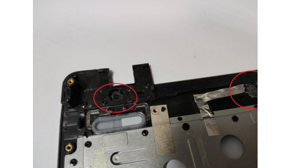 Середня чаcтина корпуса для ноутбука Asus X53S, 15.4", 13GN3C3AM012-1, Б/В. Є зламані кріплення (фото), та невелика деформація (фото). - 317246
