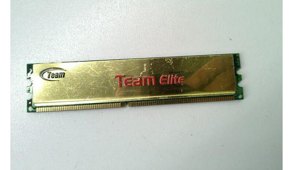 Оперативна пам'ять для ПК Team Elite, 1GB, DDR, 400MHz, робоча, Б/В - 317269