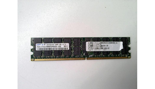 Серверна пам'ять Samsung M393T5750EZA-CE6, 2GB, DDR2, 667MHz, робоча, Б/В