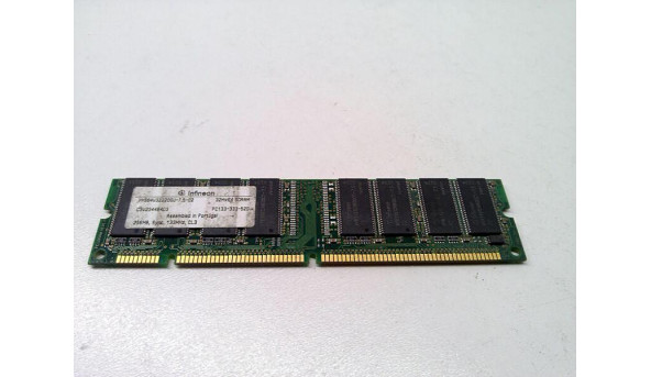 Оперативна пам'ять Infineon HYS64V32220GU-7.5-C2, 256MB, DDR, 133MHz, робоча, Б/В