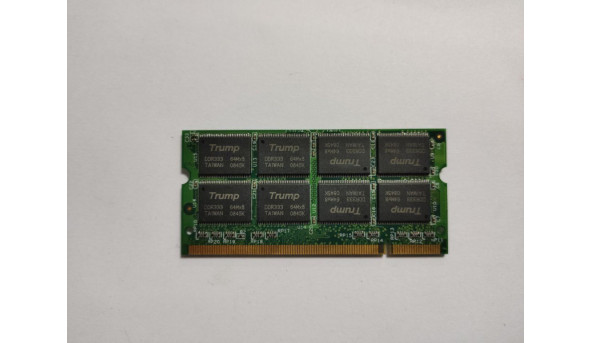 Оперативна пам'ять для ноутбука TRUMP, 1GB, DDR, 333MHz, SO-DIMM, D1SC0816A, б/в, робоча, - 317301