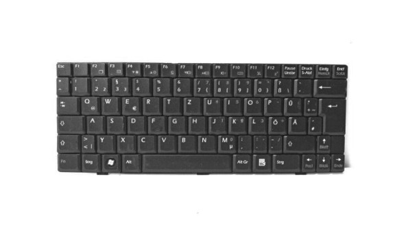 Клавіатура для ноутбука, MSI U100, U160, U123, U90, S1N-1EDE281-C54, Б/В