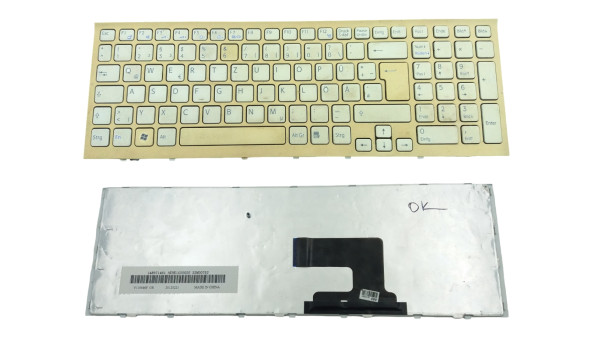Клавіатура для ноутбука, Sony Vaio VPC EE3J0E BQ,VPC EE41FX, V116646F, Б/В