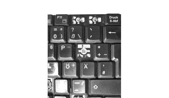 Клавіатура для ноутбука, FUJITSU SIEMENS Amilo K7600, KBI170A040, Б/В - 317371