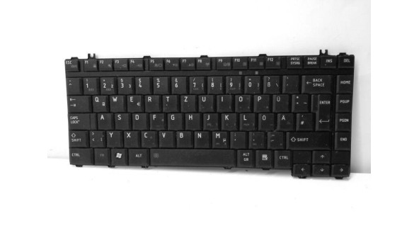 Клавіатура для ноутбука, TOSHIBA A300, M300, L300, NSK-TAE0G, 9J. N9082.E0G, Б/В