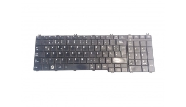 Клавіатура для ноутбука, Toshiba Satellite  Toshiba Satellite C650, C655, C660, C670, L650, L655, L670, L675, L750, L755, NSK-TN0SU, Б/В,