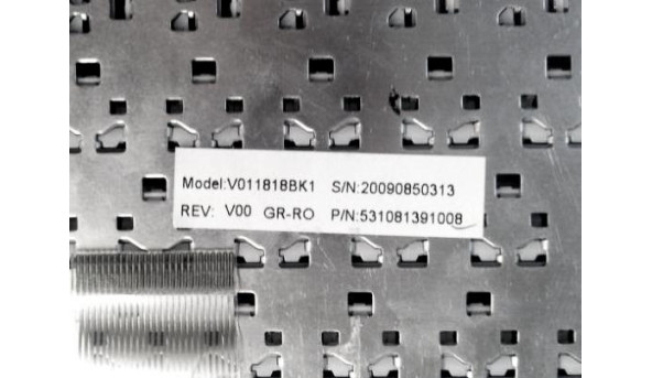 Клавіатура для ноутбука Medion Akoya E5010 MIM2320, V011818BK1, 531081391008, Б/В - 317434