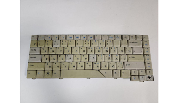 Клавіатура для ноутбука, Acer Aspire 4710ZG, 4220, 4315-2904, 4520-5141, 4520G, 4710,  в хорошому стані. Протестована, робоча клавіатура. Відсутня клавіша.