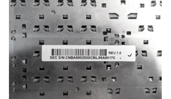 Клавіатура для ноутбука Samsung R523, R525, R528, R530, R53,8 R540, CNBA5902530, Б/В - 317447