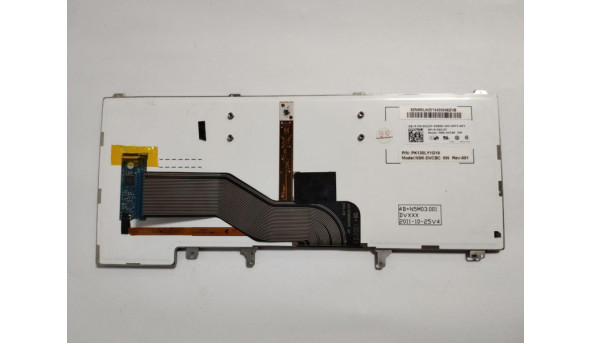 Клавіатура для ноутбука Dell Latitude E6230, E6220, E6230, 14.0", б/в. Відсутня клавіша, та шлейф. Клавіатура тестована, робоча. Є підсвітка - 317458