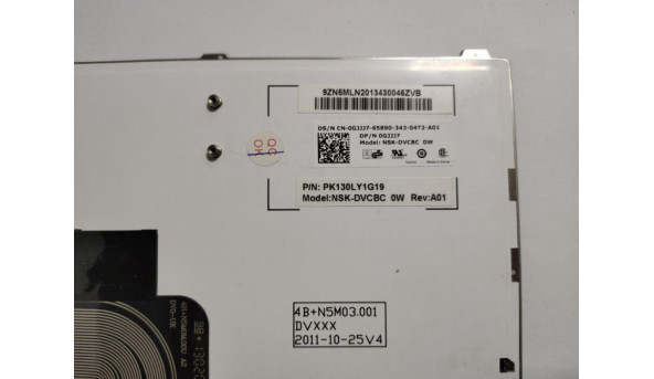 Клавіатура для ноутбука Dell Latitude E6230, E6220, E6230, 14.0", б/в. Відсутня клавіша, та шлейф. Клавіатура тестована, робоча. Є підсвітка - 317458