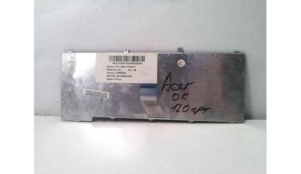 Клавіатура для ноутбука Acer Aspire 1410er, 99.N5982.C0G, AEZL2TNG012, Б/В - 317463