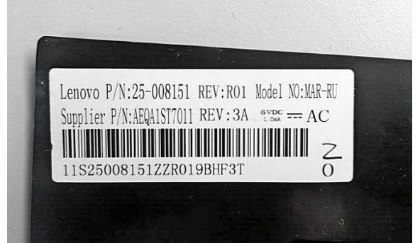Клавіатура для ноутбука Lenovo IdeaPad S9, 25-008151, AEQA1ST7011, Б/В - 317471