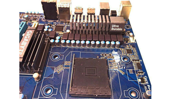Материнська плата для ПК,Gigabyte GA-990XA-UD3, AM3/AM3+, AMD 990X, PCI-Ex16, неробоча, Б/В - 317482
