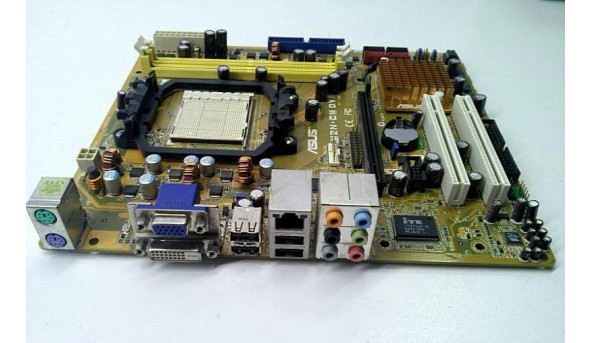 Материнська плата для ПК, ASUS M2N-CM DVI, Socket AM2+, NVIDIA GeForce 7025, 2xDDR2, відео: NVIDIA GeForce 7025, PCI-E x16, microATX, Б/В
