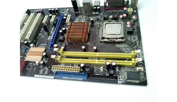 Материнська плата для ПК, Asus P5KPL SE, s775, G31, PCI-Ex16, з процесором Intel E6300, Б/В