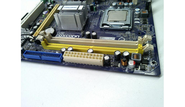 Материнська плата для ПК, Foxconn Socket775 iG31 G31MV-K mATX, з процесором Intel Pentium E2140, Б/В