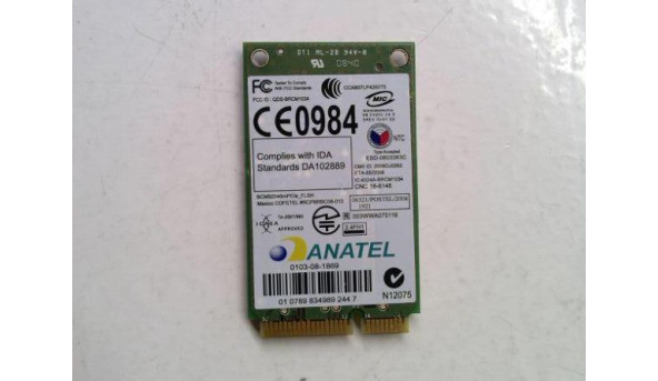 Адаптер Wi-FI знятий з ноутбука Dell Latitude E6500, 0P560G, Б/В - 317523