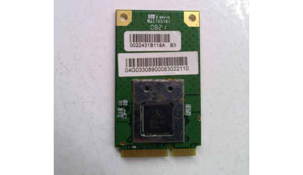 Адаптер Wi-FI знятий з ноутбука, Atheros AR5B91, Б/В - 317526
