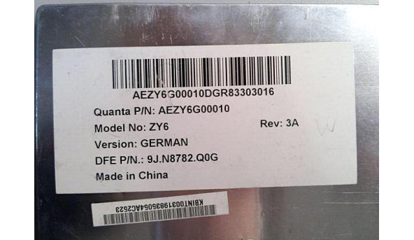 Клавіатура для ноутбука Acer Aspire 7230, AEZY6G00010, 9J.N8782.Q0G, Б/В - 317599