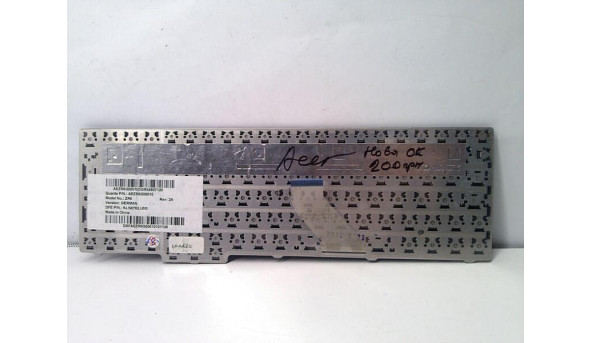 Клавіатура для ноутбука Acer Aspire 6530, 9J.N8782.U0G, ZR6, Б/В, Нова - 317601