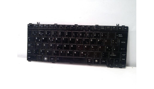 Клавіатура з підсвічуванням для ноутбука Toshiba Satellite U500, H000015550,  NSK-TD00G, Б/В