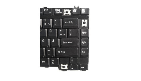 Клавіатура для ноутбука TOSHIBA SATELLITE A110, PK13CW10270, MP-03436D0-698, Б/В - 317622