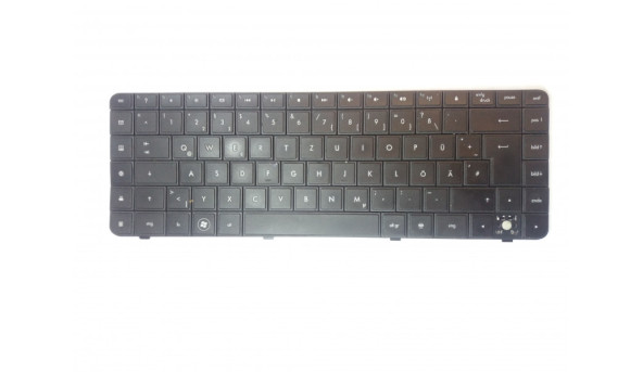Клавіатура для ноутбука HP Compaq Presario CQ62, Стан нової. Робоча, відсутня кнопка з кріпленням (фото).